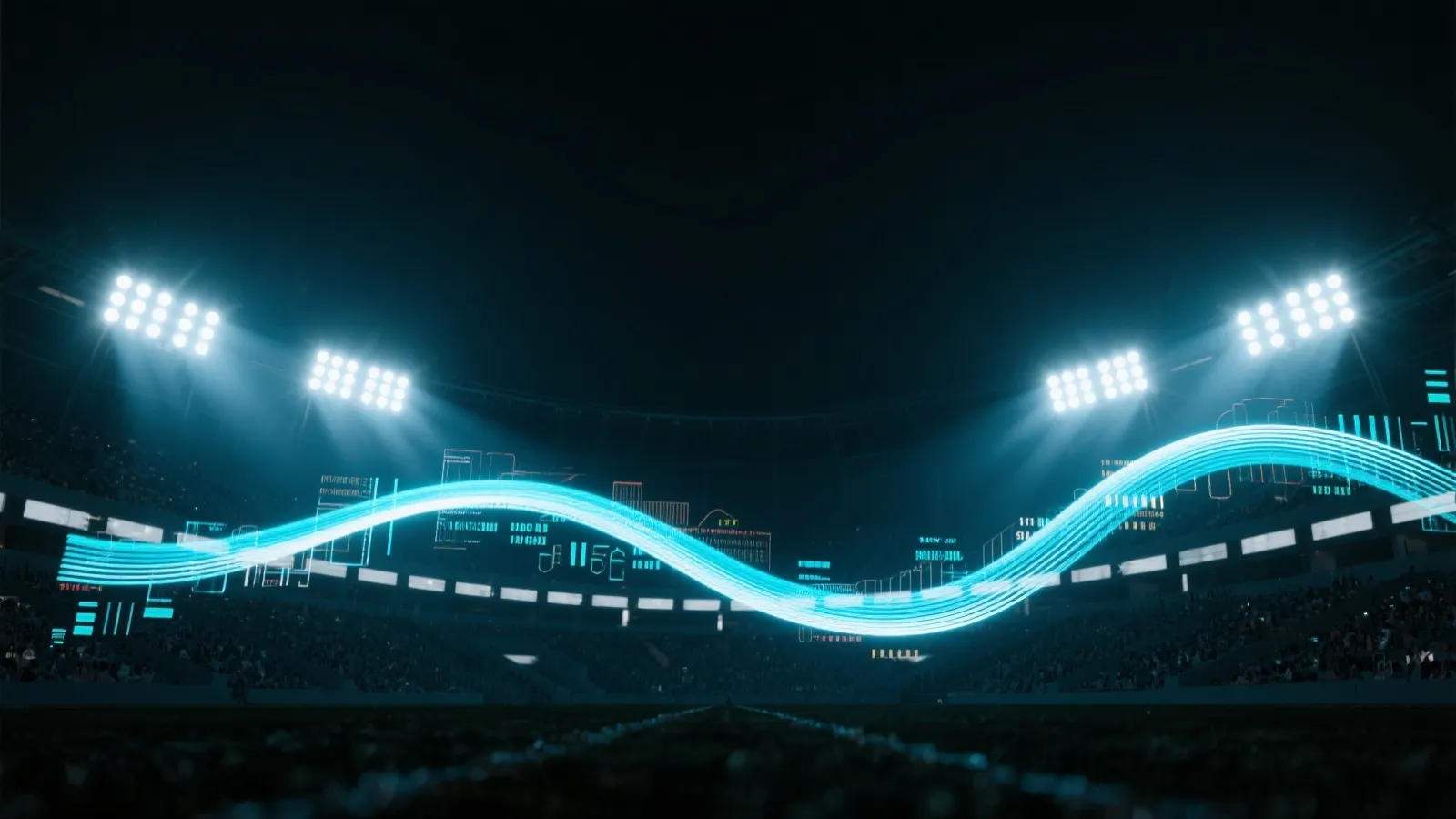 赛程与比分数据看板背景