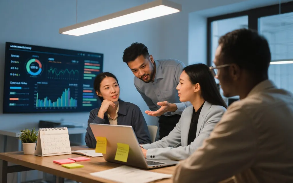 内容运营团队在日历与数据面板上规划闭幕日前后发布节奏